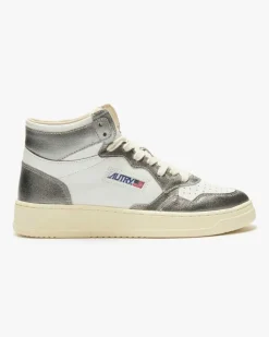 Metallic Medalist Mid Sneaker