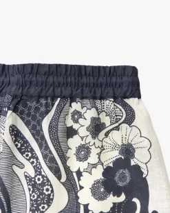 Mickey Hose aus Leinen