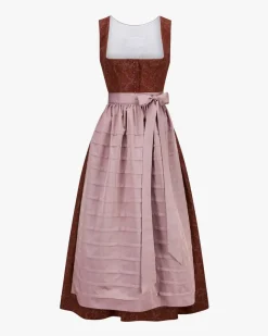 Midi-Dirndl mit Schürze