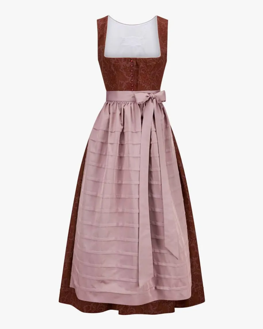 Midi-Dirndl mit Schürze