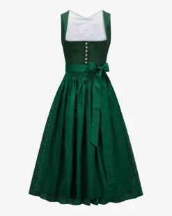 Midi-Dirndl mit Schürze