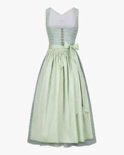 Midi-Dirndl mit Schürze