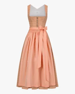 Midi-Dirndl mit Schürze
