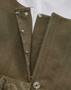 Midi-Wiesndirndl mit Schürze