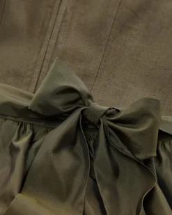 Midi-Wiesndirndl mit Schürze