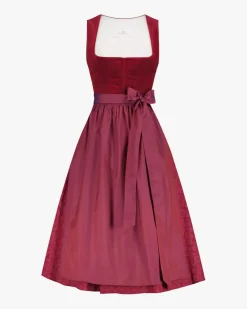 Midi-Wiesndirndl mit Schürze