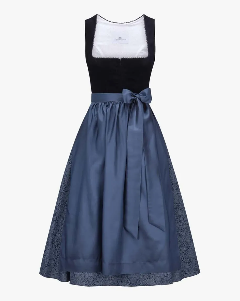 Midi-Wiesndirndl mit Schürze