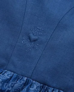 Midi-Wiesndirndl mit Schürze