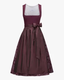 Midi-Wiesndirndl mit Schürze