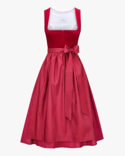 Midi-Wiesndirndl mit Schürze