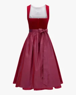 Midi-Wiesndirndl mit Schürze