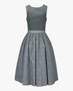 Midi-Wiesndirndl mit Schürze