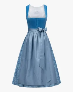 Midi-Wiesndirndl mit Schürze
