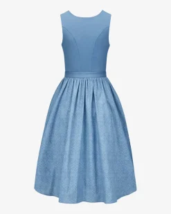 Midi-Wiesndirndl mit Schürze