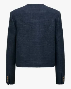 Missy Shamo Bolero Blazer aus Baumwoll-Mix