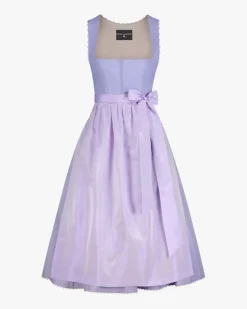 München Dirndl lang mit Seidenschürze