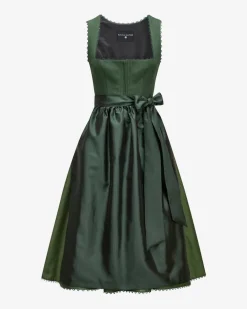 München Midi-Dirndl mit Seidenschürze