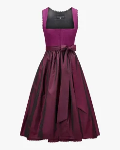 München Midi-Dirndl mit Seidenschürze