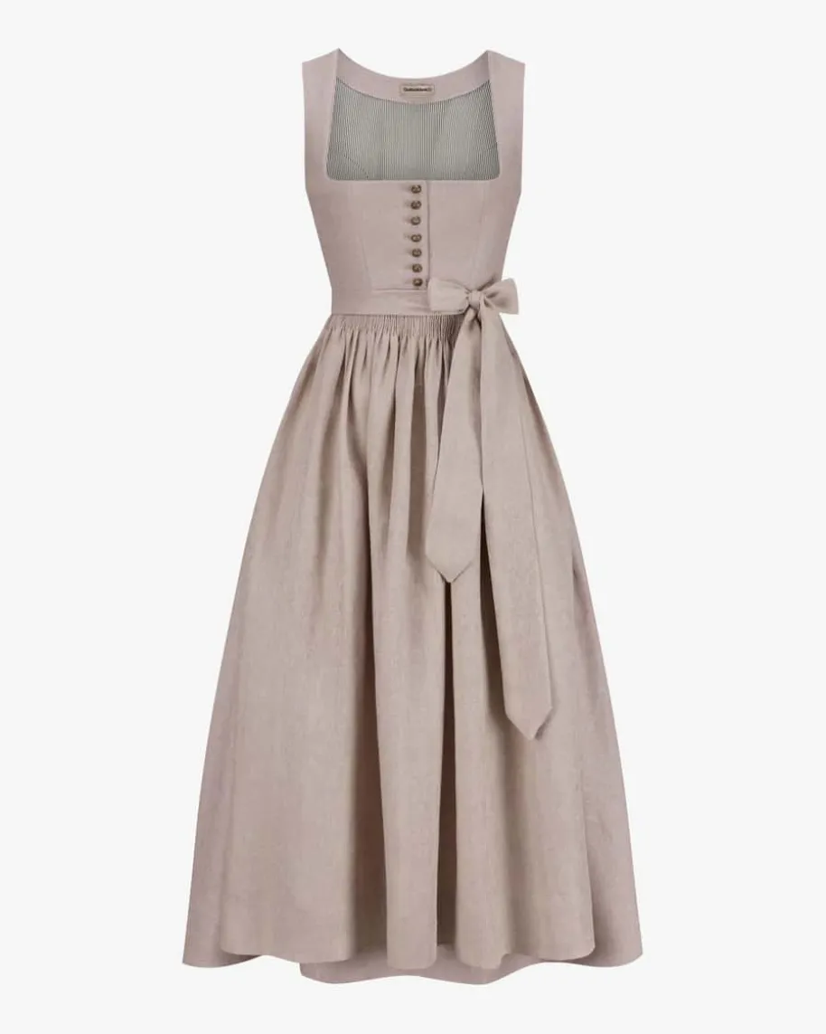 Monika Leinen-Dirndl lang mit Schürze