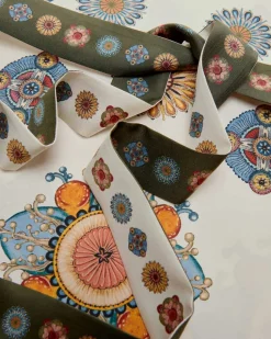 Muumuu Seiden-Kaftankleid