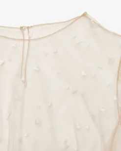 Nicoletta Dirndlbluse Transparent