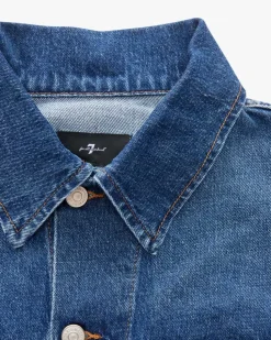 Oli Cropped Trucker Artifa Jeansjacke