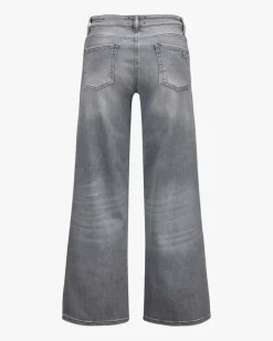 Palazzo Cropped Jeans