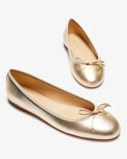 Pirlo Metallic Ballerinas