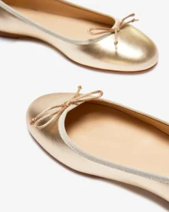 Pirlo Metallic Ballerinas