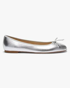 Pirlo Metallic Ballerinas