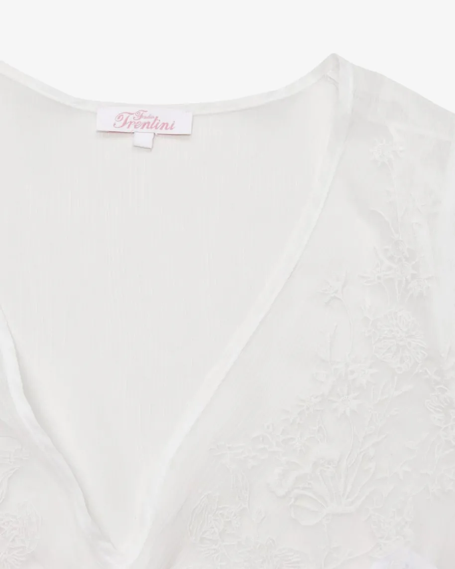 Polly Dirndlbluse Semi-Transparent