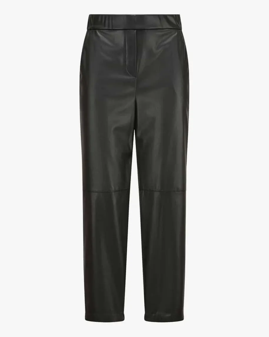 Ranchi 7/8-Kunstlederhose High Waist Relaxed Fit