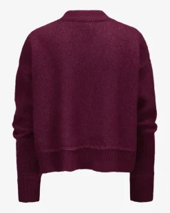 Riley Cashmere-Seiden-Strickjacke