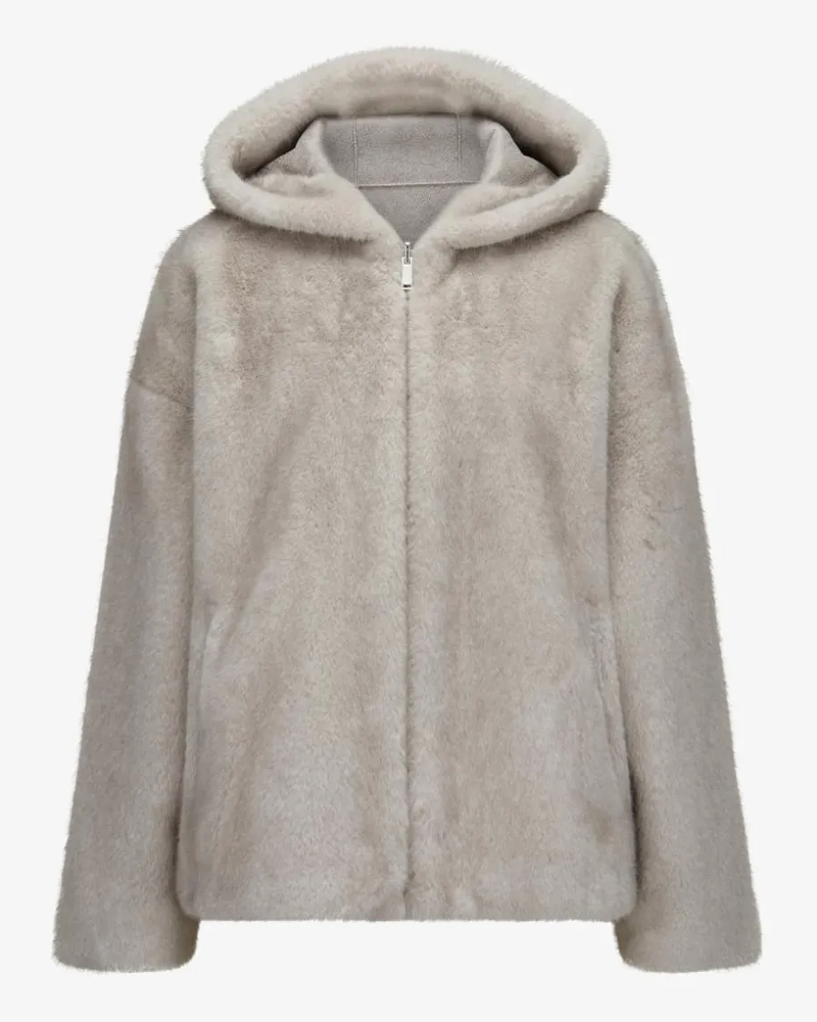 Ruby Wende-Kunstfelljacke