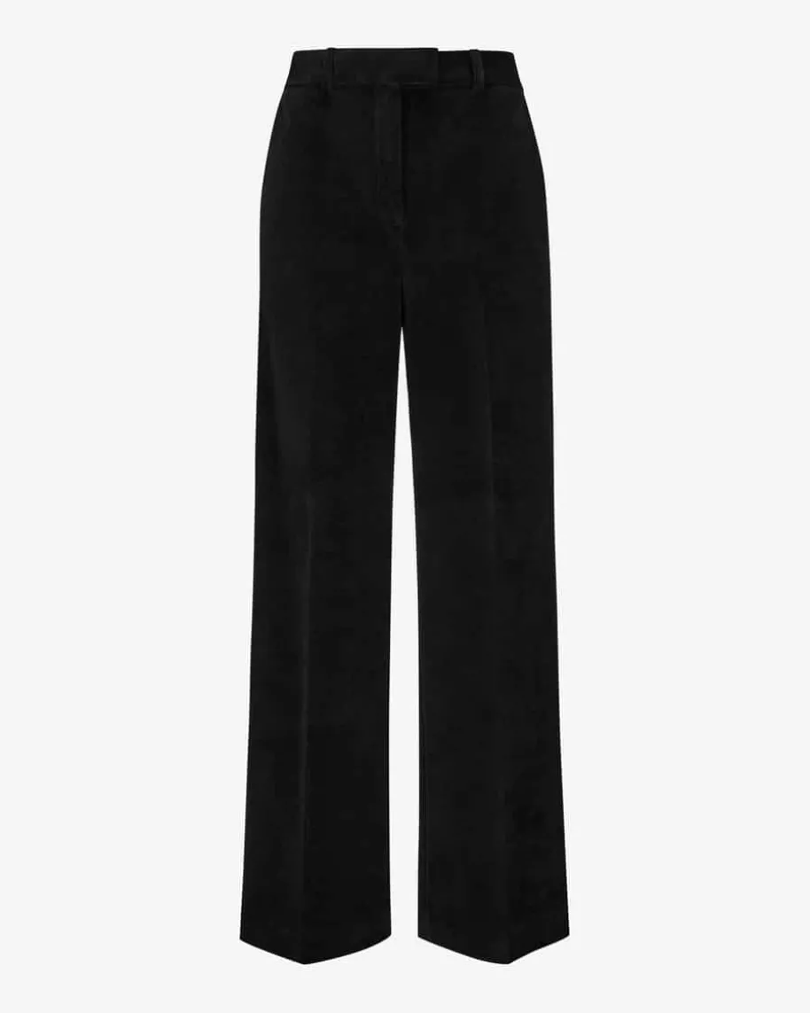 Samthose aus Baumwoll-Mix