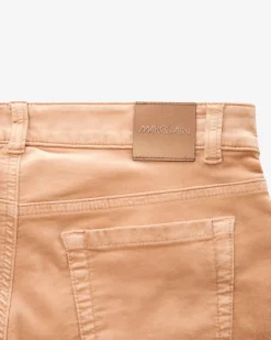 Samthose aus Baumwoll-Mix