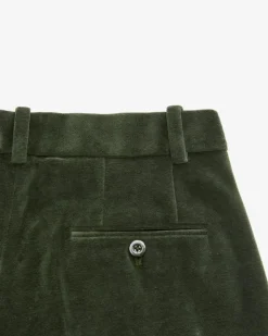 Samthose aus Baumwoll-Mix