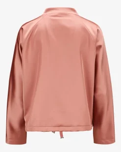 Satin-Blouson
