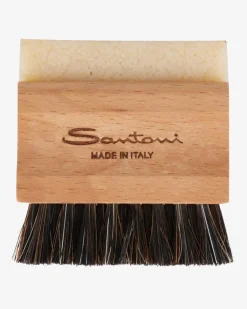 Schuhbürste mit Paragummi und Rosshaarmischung