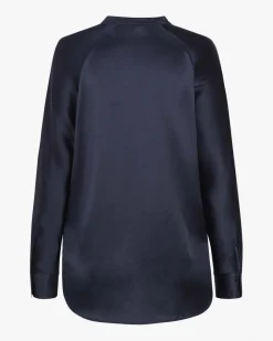 Seidenbluse Oversize Fit