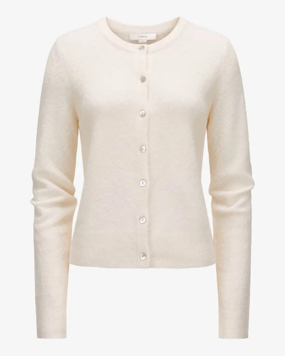 Seiden-Cashmere-Strickjacke