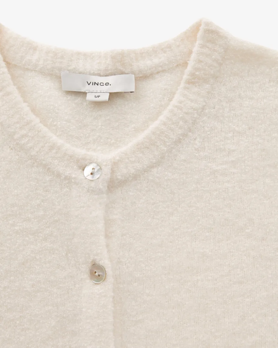 Seiden-Cashmere-Strickjacke