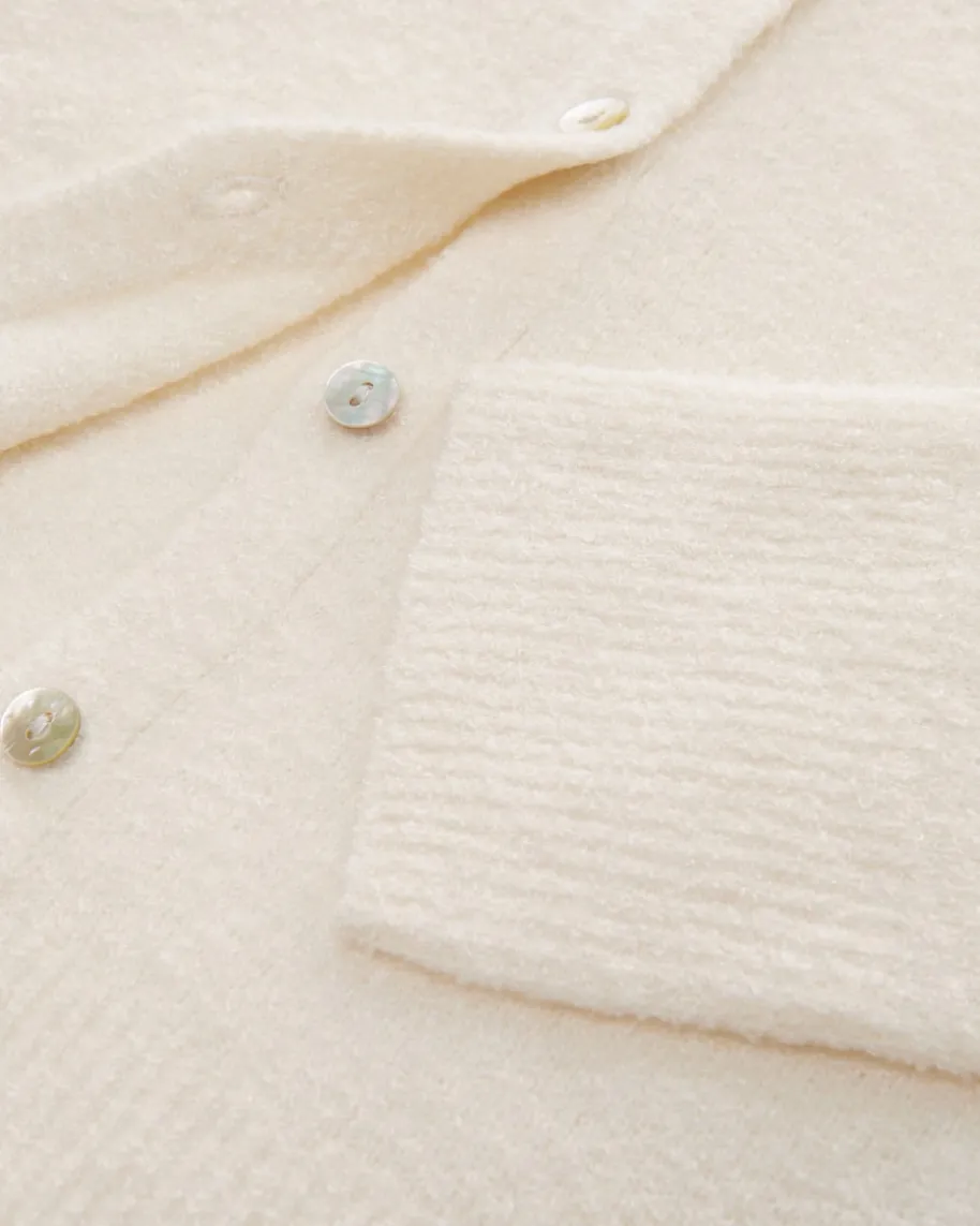 Seiden-Cashmere-Strickjacke