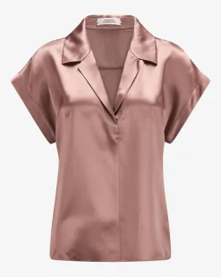 Sense of Shine Seiden-Blusenhirt