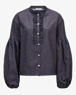 Seville Denim-Bluse