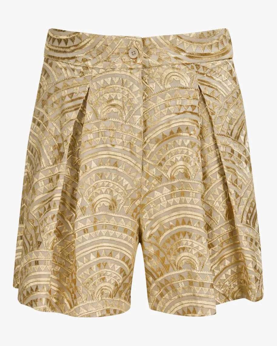 Shorts aus Baumwolle