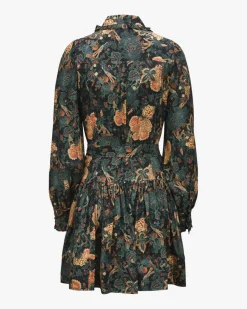 Simona Seiden-Blusenkleid