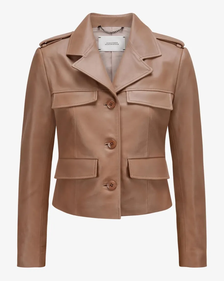 Sleek Statement Lederjacke