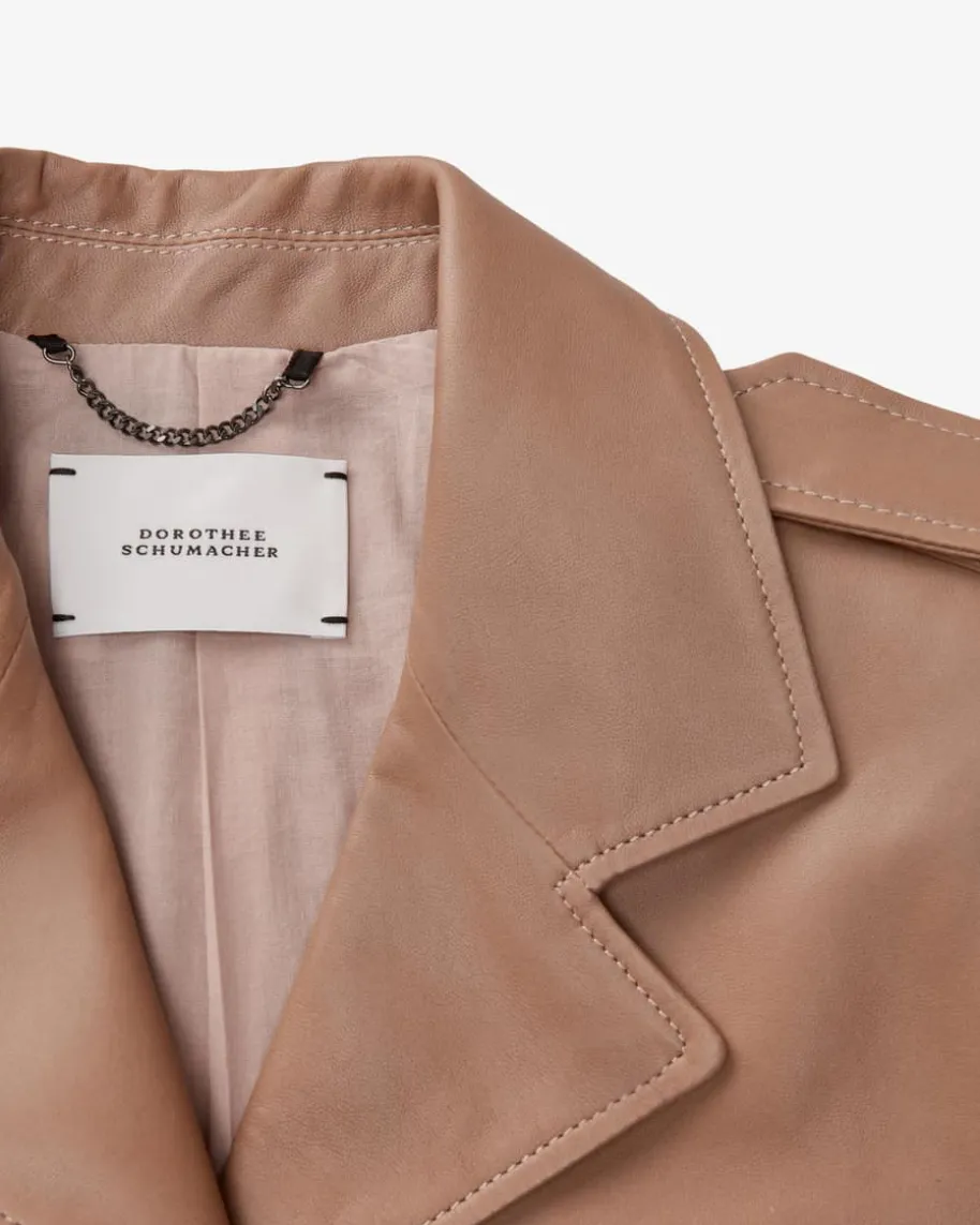 Sleek Statement Lederjacke