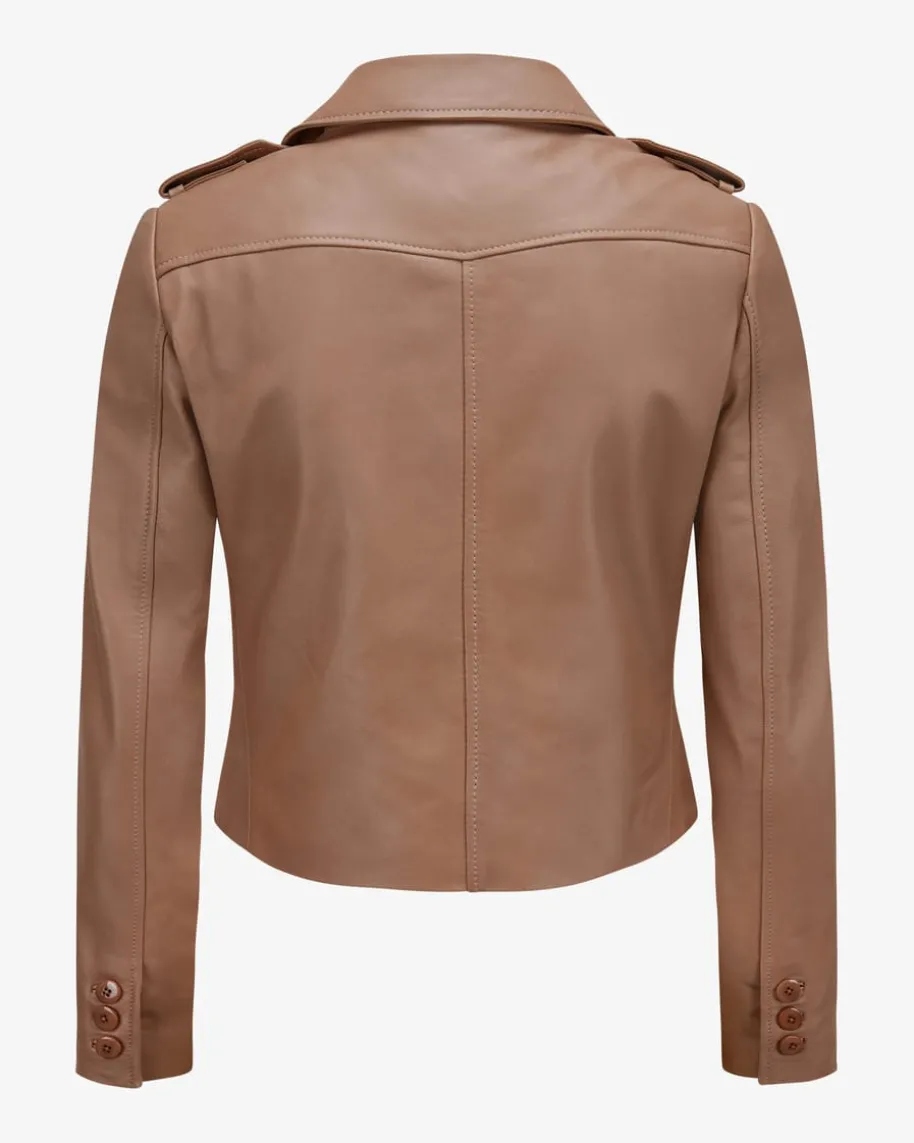 Sleek Statement Lederjacke